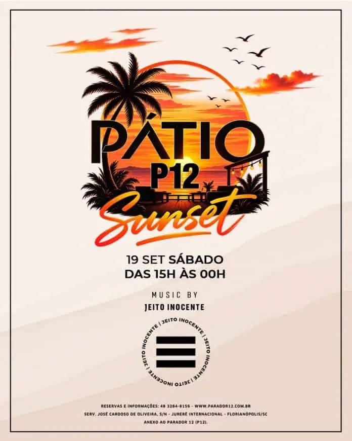 Pátio P12 Sunset — Jeito Inocente, De Carli e Zabot
